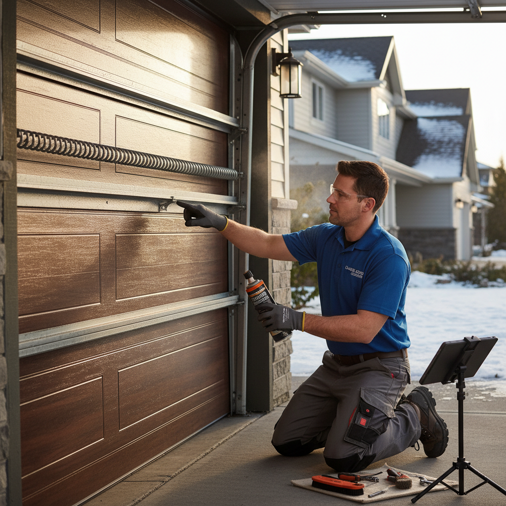 Professional garage door repair in local climate
